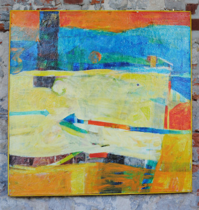 Künstlerin: Evelyn Sonntag, Tempera und Acryl