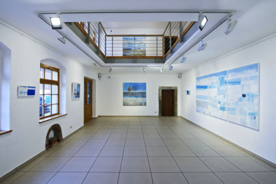 Ausstellung "Lumiere - Licht" von Sophie Cau in der Stadtgalerie Radebeul, 2015